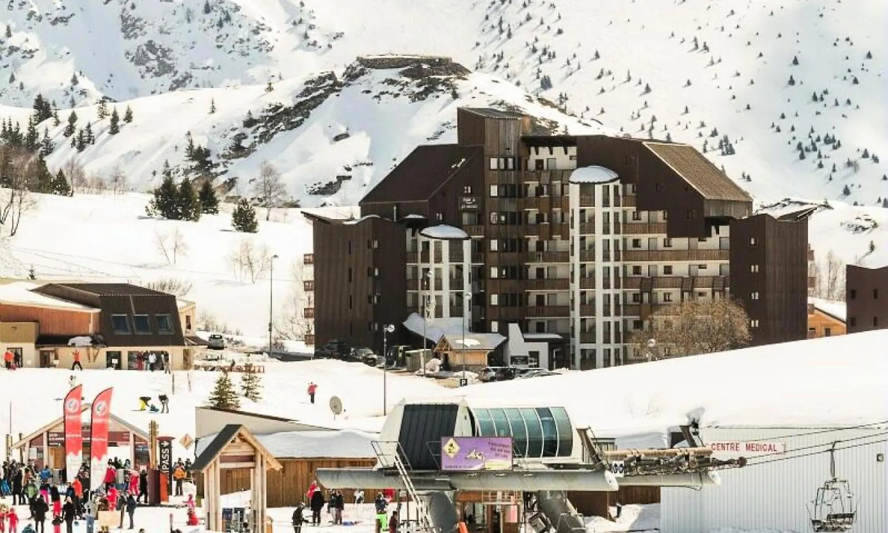 Residence Les Melezes - Maeva Home - 2 Pieces 6 Personnes Selection Mae-5685 Huez 0*,  France